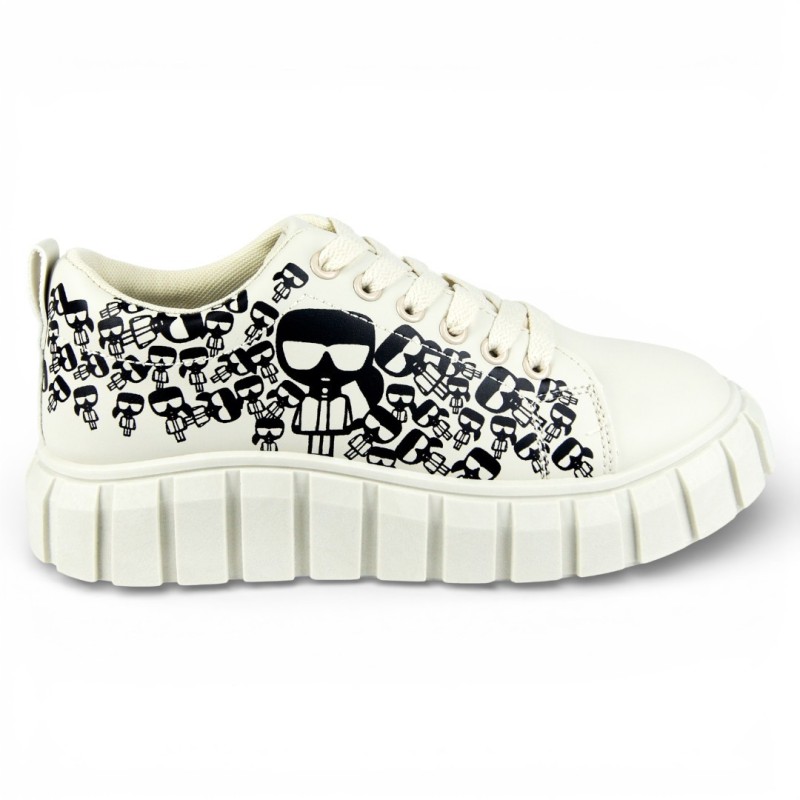 Price Shoes Tenis Moda Diseño Gráfico 622Z052006BEIGE
