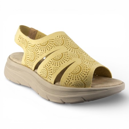 Price Shoes Sandalia Casual Mujer 622EF-9905AMARILLO