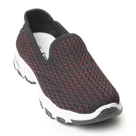 Price Shoes zapato tipo tenis media para mujer  622QHN-207NEGRO