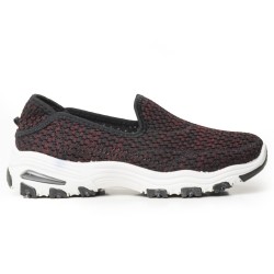 Price Shoes zapato tipo tenis media para mujer  622QHN-207NEGRO