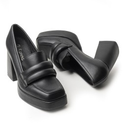 Zapato cerrado de tacon 622EPT1006889NEGRO