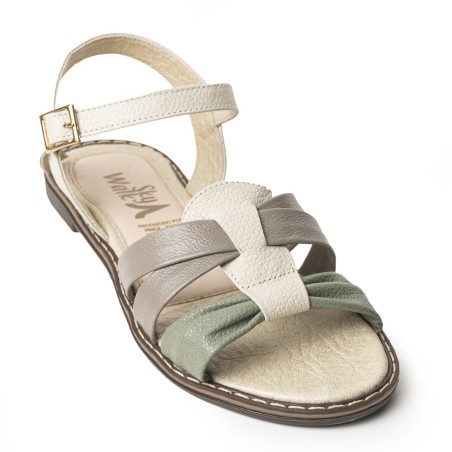 Sky Walk Sandalia Casual Mujer 432961TIERRA