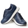 Sky Walk Tenis Moda para Mujer en Cuero 802G50AZUL