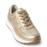 Sky Walk Tenis Moda para Mujer en Cuero 802G50CHAMPANA