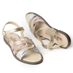 Sky Walk Sandalia Casual Mujer 432961OROROSA