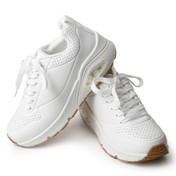 Price Shoes Tenis Casual para Mujer 722S01-01BLANCO