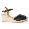 Price Shoes Plataformas  en Yute para Mujer 692A01MNEGRO