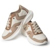 Sky Walk zapato casual en cuero para mujer 512HNC702NUDE