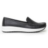 Sky Walk Mocasines para Mujer en Cuero 752SK06NEGRO