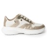 Sky Walk zapato casual en cuero para mujer 512HNC702CHAMPANA