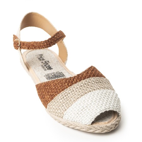 Price Shoes Sandalias en Yute para Mujer 692D14TIERRA