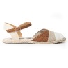 Price Shoes Sandalias en Yute para Mujer 692D14TIERRA