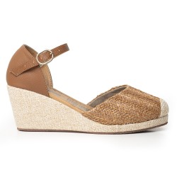 Price Shoes Plataformas  en Yute para Mujer 692A210MIEL