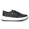 Sky Walk Tenis Moda para Mujer en Cuero 89201BOLINEGRO