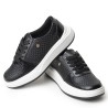 Sky Walk Tenis Moda para Mujer en Cuero 89201BOLINEGRO