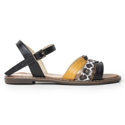 Sky Walk Sandalia Casual Mujer 432858NEGRO