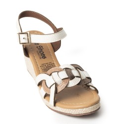 Price Shoes Plataformas  en Yute para Mujer 692A221OROROSA