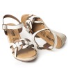 Price Shoes Plataformas  en Yute para Mujer 692A221OROROSA