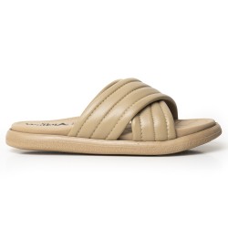 Sky Walk Sandalia Casual Mujer 412D-32BEIGE