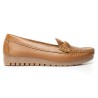 Sky Walk Mocasines para Mujer en Cuero 802G10MIEL