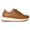 Sky Walk Tenis Moda para Mujer en Cuero 802G50MIEL