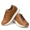 Sky Walk Tenis Moda para Mujer en Cuero 802G50MIEL