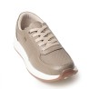 Sky Walk Tenis Moda para Mujer en Cuero 89201BOLIBEIGE