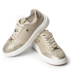 Sky Walk zapato casual en cuero para mujer 512TSKY113CHAMPANA