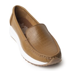 Sky Walk Mocasines para Mujer en Cuero 752SK06MIEL