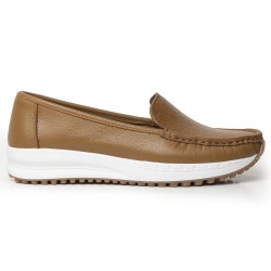 Sky Walk Mocasines para Mujer en Cuero 752SK06MIEL
