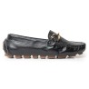 Sky Walk Mocasines Clásicos en Cuero 712051NEGRO