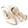 Price Shoes Zapatos  puntudo de tacón para Mujer 4822503CHAMPANA