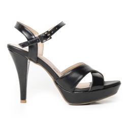 Price Shoes tacones con plataforma para mujer 542919NEGRO