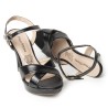 Price Shoes tacones con plataforma para mujer 542919NEGRO