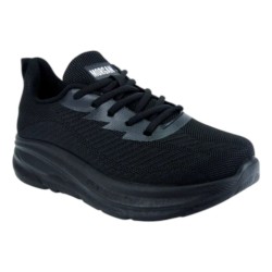 PriceShoes Tenis deportivos comodos para Hombre 663123YJ24-203NEGRO