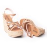 Priceshoes Plataformas en yute Para Mujer 382011AMARETTO