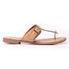 Priceshoes Sandalias Planas para mujer 692V201AMARETTO