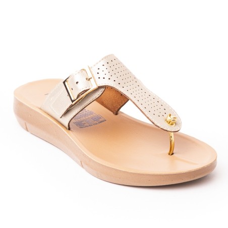 Price Shoes Sandalia Confort Mujer 692Y09CHAMPANA