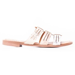 Priceshoes Sandalias Planas para mujer 692V218OROROSA