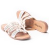Priceshoes Sandalias Planas para mujer 692V218OROROSA