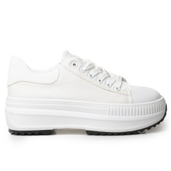 Price Shoes Tenis Moda Mujer 622C62F1001BLANCO