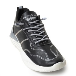 Price Shoes Tenis Moda Hombre 663123CV0912-01NEGRO