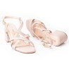 Price Shoes Tacon Bajo Para Mujeres 952L-07BEIGE