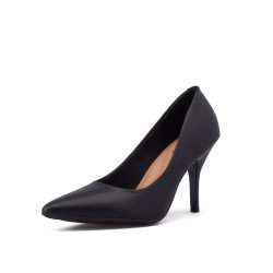 Price Shoes Tacon cerrado puntudo para  Mujer 0224122-1300NEGRO