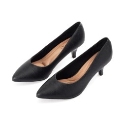 Price Shoes Tacon cerrado Mujer 0224076-1301NEGRO