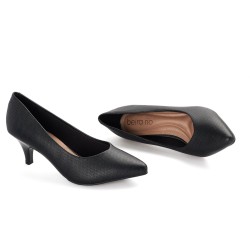 Price Shoes Tacon cerrado Mujer 0224076-1301NEGRO
