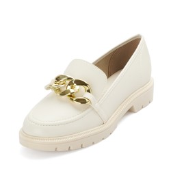 Price Shoes Mocasines Moda mujer 0224283-105BLANCO