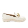 Price Shoes Mocasines Moda mujer 0224283-105BLANCO