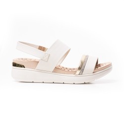 Price Shoes Sandalia Confort Mujer 0227151-128BLANCO