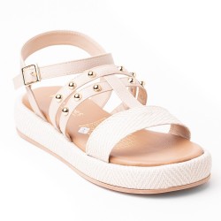 Price shoes sandalia confort para mujer 6022763BEIGE